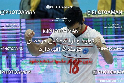 458001,  مسابقات والیبال قهرمانی مردان آسیا 2015، ، تهران، مرحله یک چهارم نهایی، 1394/05/15، سالن دوازده هزار نفری ورزشگاه آزادی، ایران ۳ - استرالیا ۱ 
