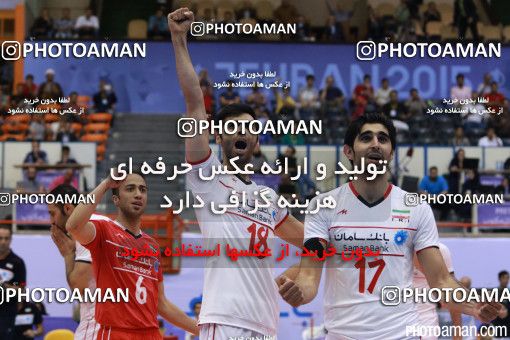 458168, مرحله نیمه نهایی  مسابقات والیبال قهرمانی مردان آسیا 2015، ، تهران، سالن دوازده هزار نفری ورزشگاه آزادی، 1394/05/16، ایران ۳ -  چین ۲
