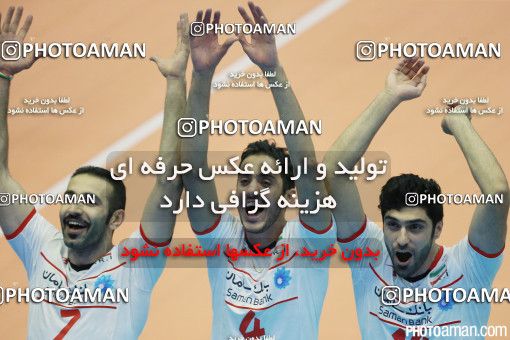 458076, مرحله نیمه نهایی  مسابقات والیبال قهرمانی مردان آسیا 2015، ، تهران، سالن دوازده هزار نفری ورزشگاه آزادی، 1394/05/16، ایران ۳ -  چین ۲