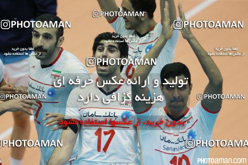 458070, مرحله نیمه نهایی  مسابقات والیبال قهرمانی مردان آسیا 2015، ، تهران، سالن دوازده هزار نفری ورزشگاه آزادی، 1394/05/16، ایران ۳ -  چین ۲