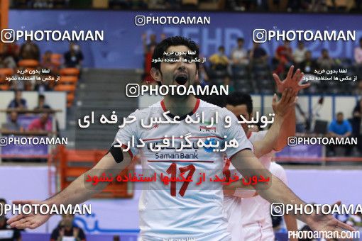 458169, مرحله نیمه نهایی  مسابقات والیبال قهرمانی مردان آسیا 2015، ، تهران، سالن دوازده هزار نفری ورزشگاه آزادی، 1394/05/16، ایران ۳ -  چین ۲