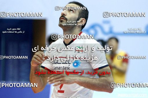 458118, مرحله نیمه نهایی  مسابقات والیبال قهرمانی مردان آسیا 2015، ، تهران، سالن دوازده هزار نفری ورزشگاه آزادی، 1394/05/16، ایران ۳ -  چین ۲