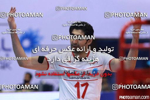 458166, مرحله نیمه نهایی  مسابقات والیبال قهرمانی مردان آسیا 2015، ، تهران، سالن دوازده هزار نفری ورزشگاه آزادی، 1394/05/16، ایران ۳ -  چین ۲