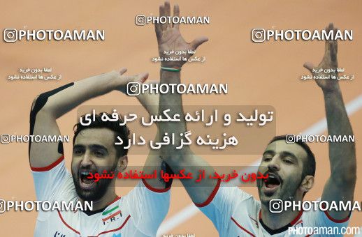 458074, مرحله نیمه نهایی  مسابقات والیبال قهرمانی مردان آسیا 2015، ، تهران، سالن دوازده هزار نفری ورزشگاه آزادی، 1394/05/16، ایران ۳ -  چین ۲