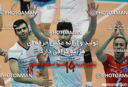 458065, مرحله نیمه نهایی  مسابقات والیبال قهرمانی مردان آسیا 2015، ، تهران، سالن دوازده هزار نفری ورزشگاه آزادی، 1394/05/16، ایران ۳ -  چین ۲