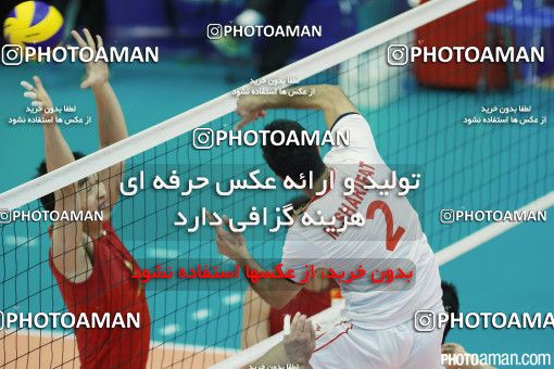 458045, مرحله نیمه نهایی  مسابقات والیبال قهرمانی مردان آسیا 2015، ، تهران، سالن دوازده هزار نفری ورزشگاه آزادی، 1394/05/16، ایران ۳ -  چین ۲