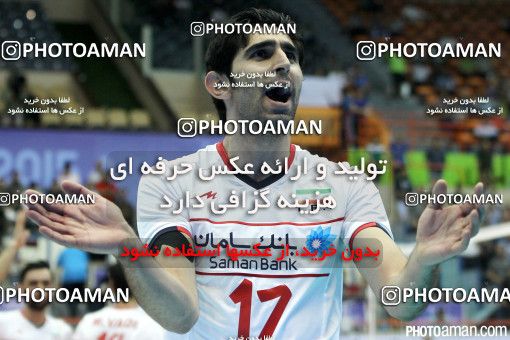 458124, مرحله نیمه نهایی  مسابقات والیبال قهرمانی مردان آسیا 2015، ، تهران، سالن دوازده هزار نفری ورزشگاه آزادی، 1394/05/16، ایران ۳ -  چین ۲