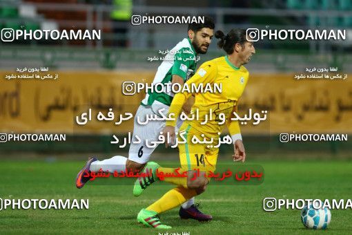 663695, Isfahan,Fooladshahr, , جام حذفی فوتبال ایران, Eighth final, Khorramshahr Cup, Zob Ahan Esfahan 3 v 2 Mashin Sazi Tabriz on 2016/11/18 at Foolad Shahr Stadium