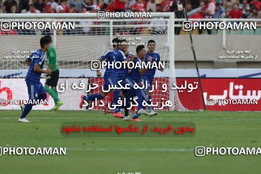 595042, لیگ برتر فوتبال ایران، Persian Gulf Cup، Week 9، First Leg، 2016/10/20، Ahvaz، Ahvaz Ghadir Stadium، Esteghlal Khouzestan 1 - ۱ Persepolis