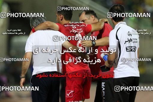 595070, لیگ برتر فوتبال ایران، Persian Gulf Cup، Week 9، First Leg، 2016/10/20، Ahvaz، Ahvaz Ghadir Stadium، Esteghlal Khouzestan 1 - ۱ Persepolis