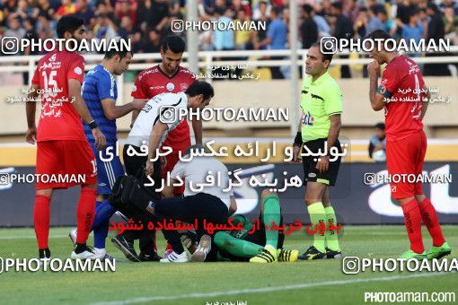 502820, لیگ برتر فوتبال ایران، Persian Gulf Cup، Week 9، First Leg، 2016/10/20، Ahvaz، Ahvaz Ghadir Stadium، Esteghlal Khouzestan 1 - ۱ Persepolis