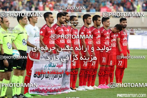 503109, لیگ برتر فوتبال ایران، Persian Gulf Cup، Week 9، First Leg، 2016/10/20، Ahvaz، Ahvaz Ghadir Stadium، Esteghlal Khouzestan 1 - ۱ Persepolis