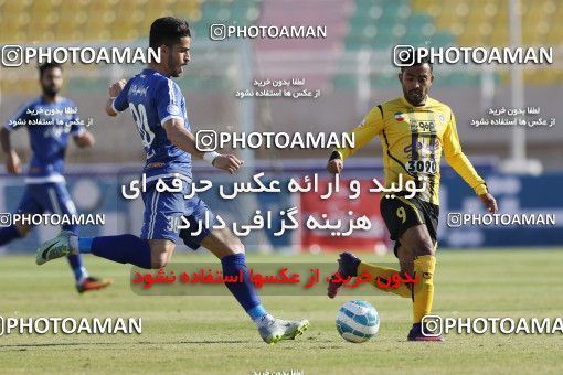 613747, Ahvaz, [*parameter:4*], لیگ برتر فوتبال ایران، Persian Gulf Cup، Week 18، Second Leg، Esteghlal Khouzestan 1 v 1 Sepahan on 2017/01/23 at Ahvaz Ghadir Stadium