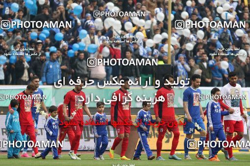 558578, Tehran, Iran, لیگ برتر فوتبال ایران، Persian Gulf Cup، Week 21، Second Leg، Esteghlal 3 v 2 Persepolis on 2017/02/12 at Azadi Stadium
