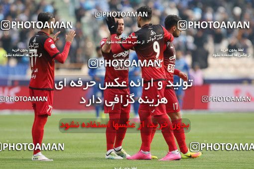 558858, Tehran, Iran, لیگ برتر فوتبال ایران، Persian Gulf Cup، Week 21، Second Leg، Esteghlal 3 v 2 Persepolis on 2017/02/12 at Azadi Stadium