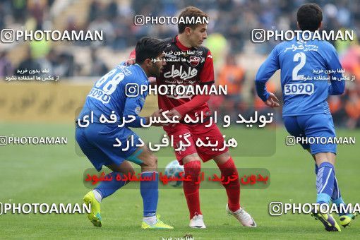 558984, Tehran, Iran, لیگ برتر فوتبال ایران، Persian Gulf Cup، Week 21، Second Leg، Esteghlal 3 v 2 Persepolis on 2017/02/12 at Azadi Stadium