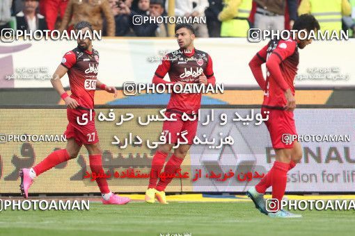 558675, Tehran, Iran, لیگ برتر فوتبال ایران، Persian Gulf Cup، Week 21، Second Leg، Esteghlal 3 v 2 Persepolis on 2017/02/12 at Azadi Stadium