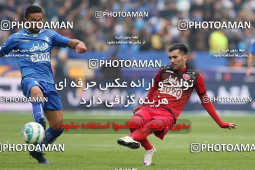 558989, Tehran, Iran, لیگ برتر فوتبال ایران، Persian Gulf Cup، Week 21، Second Leg، Esteghlal 3 v 2 Persepolis on 2017/02/12 at Azadi Stadium