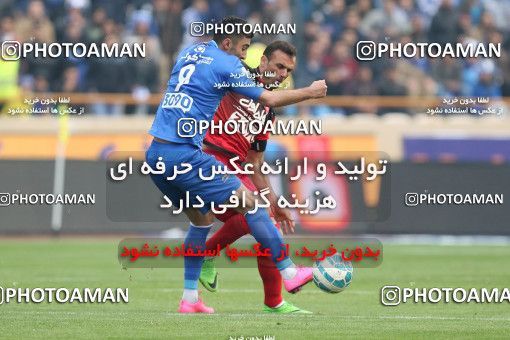 558689, Tehran, Iran, لیگ برتر فوتبال ایران، Persian Gulf Cup، Week 21، Second Leg، Esteghlal 3 v 2 Persepolis on 2017/02/12 at Azadi Stadium