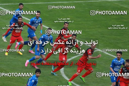556664, Tehran, Iran, لیگ برتر فوتبال ایران، Persian Gulf Cup، Week 21، Second Leg، Esteghlal 3 v 2 Persepolis on 2017/02/12 at Azadi Stadium