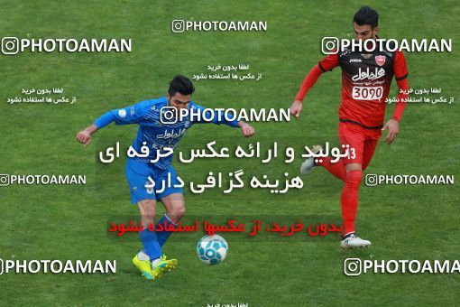 556765, Tehran, Iran, لیگ برتر فوتبال ایران، Persian Gulf Cup، Week 21، Second Leg، Esteghlal 3 v 2 Persepolis on 2017/02/12 at Azadi Stadium