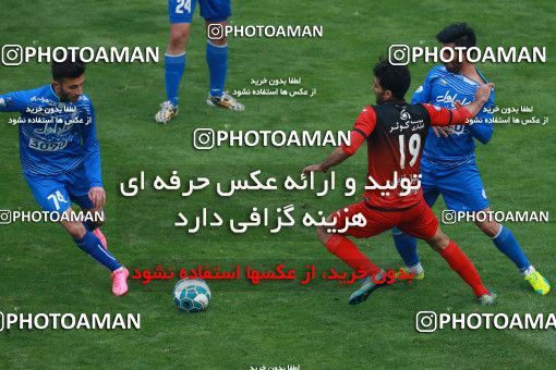 556447, Tehran, Iran, لیگ برتر فوتبال ایران، Persian Gulf Cup، Week 21، Second Leg، Esteghlal 3 v 2 Persepolis on 2017/02/12 at Azadi Stadium