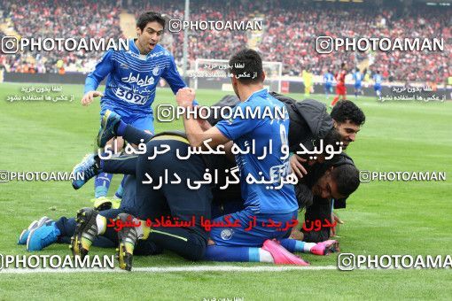 558444, Tehran, Iran, لیگ برتر فوتبال ایران، Persian Gulf Cup، Week 21، Second Leg، Esteghlal 3 v 2 Persepolis on 2017/02/12 at Azadi Stadium