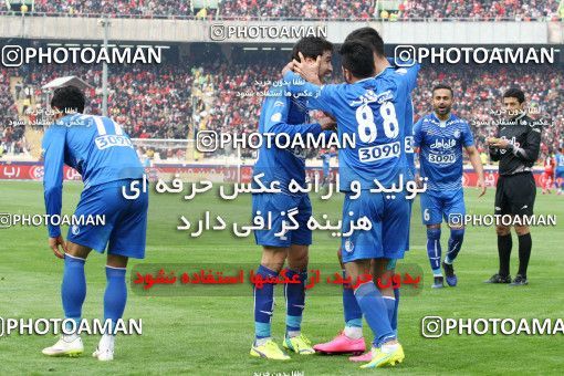 558331, Tehran, Iran, لیگ برتر فوتبال ایران، Persian Gulf Cup، Week 21، Second Leg، Esteghlal 3 v 2 Persepolis on 2017/02/12 at Azadi Stadium