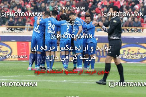 558537, Tehran, Iran, لیگ برتر فوتبال ایران، Persian Gulf Cup، Week 21، Second Leg، Esteghlal 3 v 2 Persepolis on 2017/02/12 at Azadi Stadium