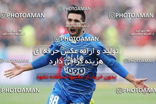 558479, Tehran, Iran, لیگ برتر فوتبال ایران، Persian Gulf Cup، Week 21، Second Leg، Esteghlal 3 v 2 Persepolis on 2017/02/12 at Azadi Stadium