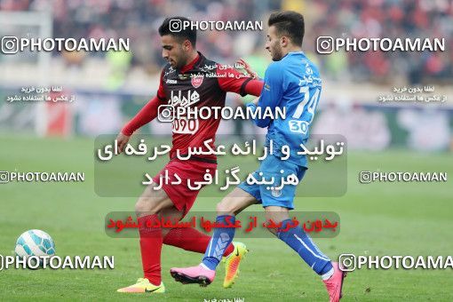 558423, Tehran, Iran, لیگ برتر فوتبال ایران، Persian Gulf Cup، Week 21، Second Leg، Esteghlal 3 v 2 Persepolis on 2017/02/12 at Azadi Stadium