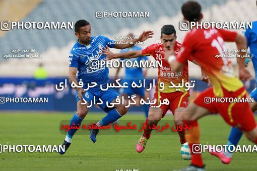 577718, Tehran, [*parameter:4*], لیگ برتر فوتبال ایران، Persian Gulf Cup، Week 25، Second Leg، Esteghlal 0 v 0 Foulad Khouzestan on 2017/04/01 at Azadi Stadium