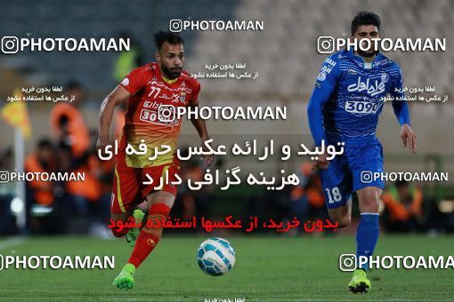 587091, Tehran, [*parameter:4*], لیگ برتر فوتبال ایران، Persian Gulf Cup، Week 25، Second Leg، Esteghlal 0 v 0 Foulad Khouzestan on 2017/04/01 at Azadi Stadium