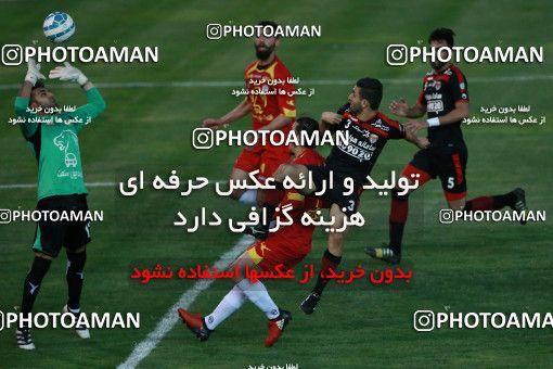 595947, Tehran, [*parameter:4*], لیگ برتر فوتبال ایران، Persian Gulf Cup، Week 27، Second Leg، Naft Tehran 2 v 2 Foulad Khouzestan on 2017/04/14 at Takhti Stadium