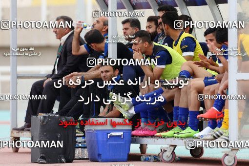 598755, لیگ برتر فوتبال ایران، Persian Gulf Cup، Week 25، Second Leg، 2017/03/31، Ahvaz، Ahvaz Ghadir Stadium، Esteghlal Khouzestan 1 - ۱ Zob Ahan Esfahan