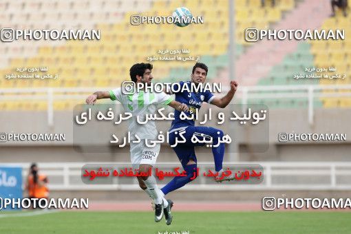 598751, لیگ برتر فوتبال ایران، Persian Gulf Cup، Week 25، Second Leg، 2017/03/31، Ahvaz، Ahvaz Ghadir Stadium، Esteghlal Khouzestan 1 - ۱ Zob Ahan Esfahan