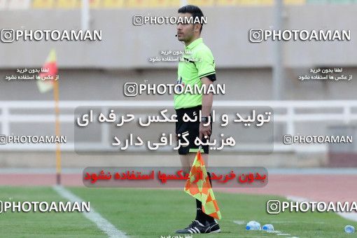 598731, لیگ برتر فوتبال ایران، Persian Gulf Cup، Week 25، Second Leg، 2017/03/31، Ahvaz، Ahvaz Ghadir Stadium، Esteghlal Khouzestan 1 - ۱ Zob Ahan Esfahan