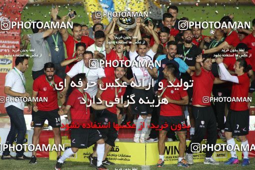 648890, Khorramshahr, Iran, Final جام حذفی فوتبال ایران, Khorramshahr Cup, Tractor S.C. 0 v 1 Naft Tehran on 2017/05/11 at Arvandan Stadium