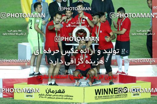 607353, Khorramshahr, Iran, Final جام حذفی فوتبال ایران, Khorramshahr Cup, Tractor S.C. 0 v 1 Naft Tehran on 2017/05/11 at Arvandan Stadium