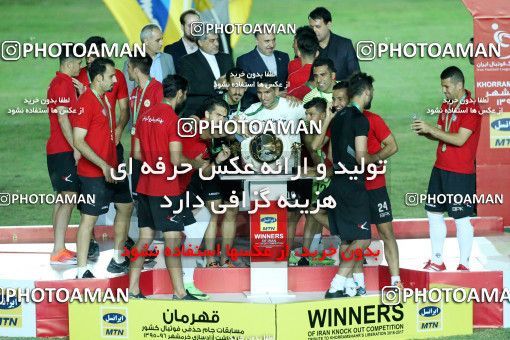 607542, Khorramshahr, Iran, Final جام حذفی فوتبال ایران, Khorramshahr Cup, Tractor S.C. 0 v 1 Naft Tehran on 2017/05/11 at Arvandan Stadium