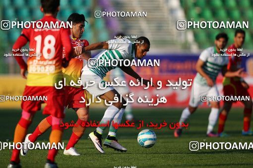 614040, Isfahan,Fooladshahr, [*parameter:4*], لیگ برتر فوتبال ایران، Persian Gulf Cup، Week 18، Second Leg، Zob Ahan Esfahan 1 v 0 Foulad Khouzestan on 2017/01/23 at Foolad Shahr Stadium