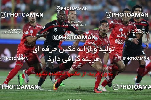 622719, Tehran, Iran, لیگ برتر فوتبال ایران، Persian Gulf Cup، Week 2، First Leg، Persepolis 1 v 1 Foulad Khouzestan on 2016/08/01 at Azadi Stadium