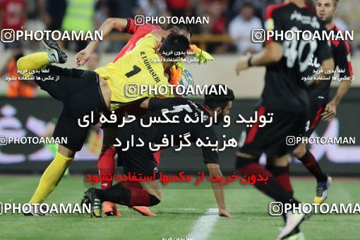 622654, Tehran, Iran, لیگ برتر فوتبال ایران، Persian Gulf Cup، Week 2، First Leg، Persepolis 1 v 1 Foulad Khouzestan on 2016/08/01 at Azadi Stadium