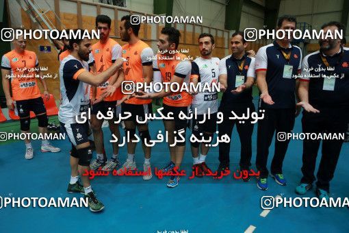 625708, سی امین دوره لیگ برتر والیبال مردان ایران، سال 1395، جام منا، هفته نهم، دور رفت، 1395/09/11، تهران، خانه والیبال، سایپا ۱ -  ۳