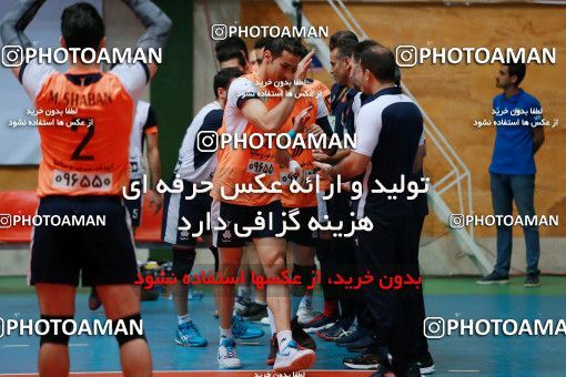 625965, Tehran, Iran, Iran Volleyball Super League، Mena Cup، 2016-17 season، First Leg، Week 10، Saipa ۰ v 3 Sarmayeh Bank on 2016/12/07 at Volleyball House of Tehran