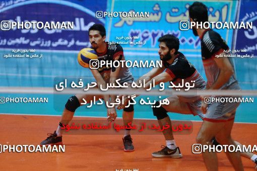 629103, Varamin, , Iran Volleyball Super League، Mena Cup، 2016-17 season، Second Leg، Week 16، Salehin Varamin v Sarmayeh Bank on 2017/01/04 at Sports hall martyr Amir Glbasy  / ([*parameter:140*] - [*parameter:139*]) (۱-3)