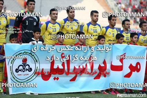 666322, لیگ برتر فوتبال ایران، Persian Gulf Cup، Week 1، First Leg، 2014/08/01، Tehran، Takhti Stadium، Naft Tehran 1 - ۱ Persepolis