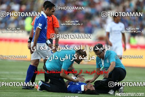 667207, لیگ برتر فوتبال ایران، Persian Gulf Cup، Week 2، First Leg، 2014/08/08، Tehran، Azadi Stadium، Esteghlal 1 - 0 Esteghlal Khouzestan