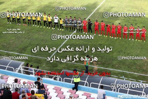 667668, لیگ برتر فوتبال ایران، Persian Gulf Cup، Week 3، First Leg، 2014/08/14، Tehran، Ekbatan Stadium، Rah Ahan 0 - ۱ Foulad Khouzestan
