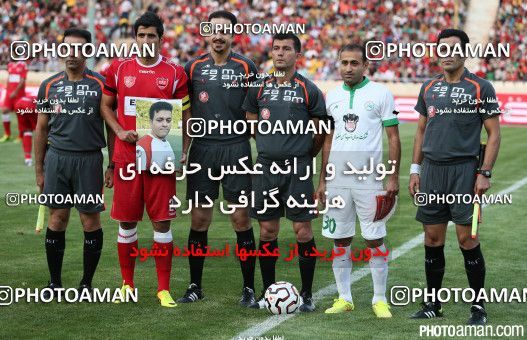 668187, لیگ برتر فوتبال ایران، Persian Gulf Cup، Week 3، First Leg، 2014/08/15، Tehran، Azadi Stadium، Persepolis 1 - 0 Zob Ahan Esfahan